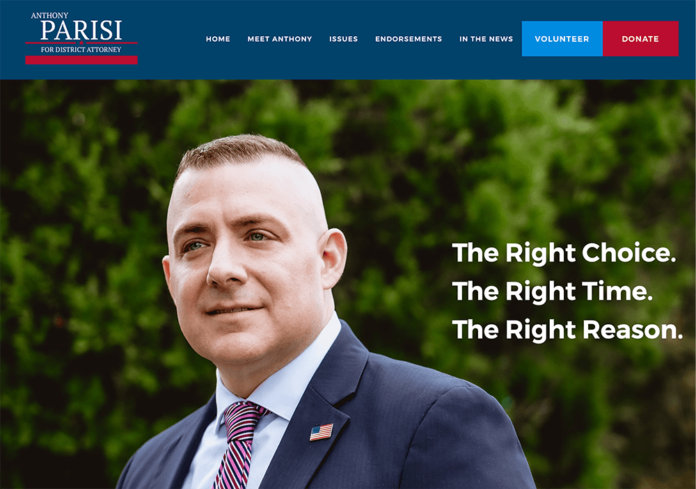 Anthoy Parisi for District Attorney
